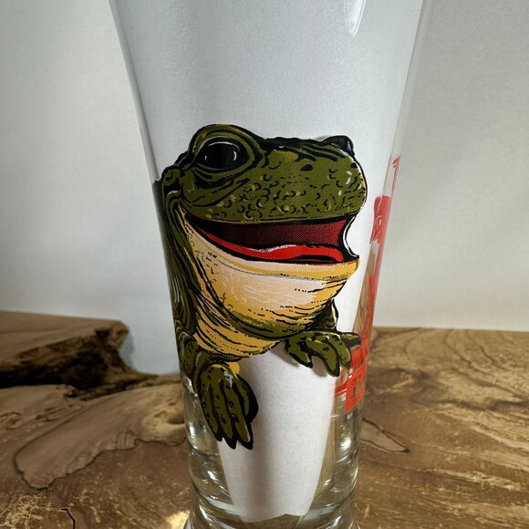 Vintage Budweiser Frog - Pilsner Beer Glass - This Bud's For You - 1996 - Picture 4 of 9